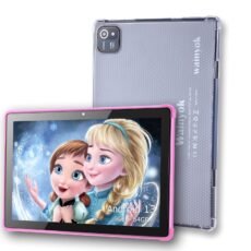 10.1 Inch Android 13 Tablet Kids Tablets: 6GB + 64GB, 1TB Expandable | 2.0GHz Octa-Core, Dual Cameras (5MP+8MP), HD IPS Screen, WiFi 5, Bluetooth 5.0, GMS Certified, Pink