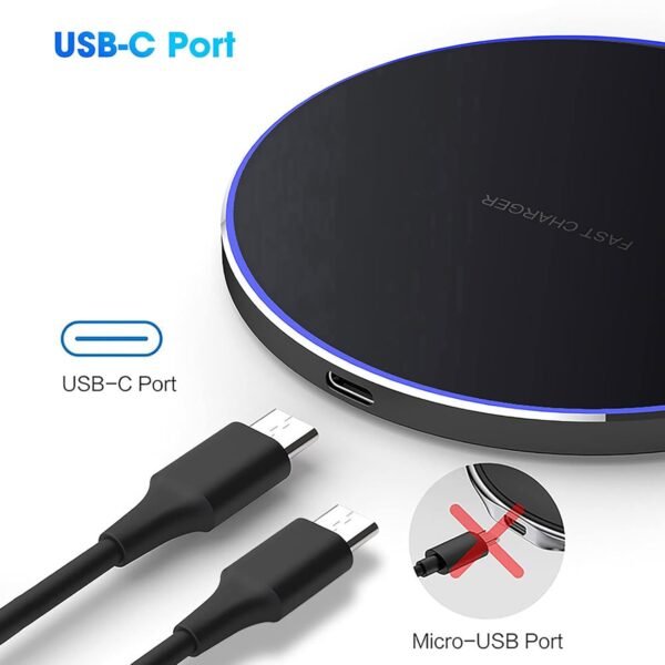 20W Wireless Charger, Fdgao Fast Wireless Charging Pad Mat Compatible With Iphone 16 15 14 13 12 11(Pro,Pro Max,Mini,Plus)/Xr/Xs/X/8/Se,Samsung Galaxy...