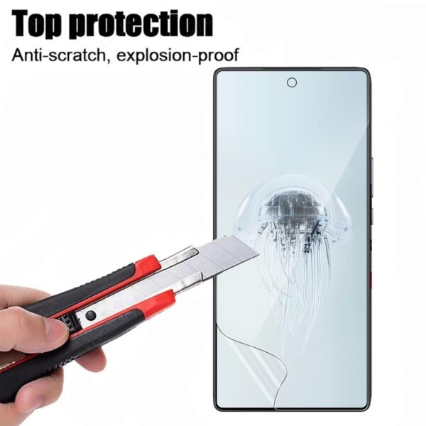 3 Pack Screen Protector For Redmagic 10 Pro/Pro+, Electro-Weideworld Self-Healing &Amp; Bubble Free Hd Clear Soft Tpu Protective Film, Case Friendly And Support Fingerprint Unlock