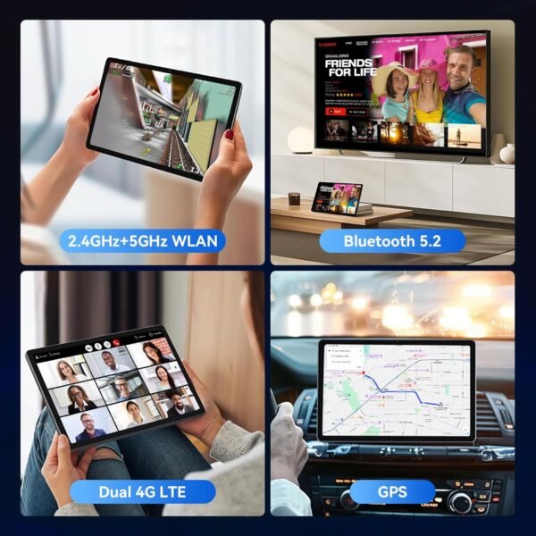 Alldocube Iplay 60 Pro 11 Inch Tablet, 90Hz Reflex 1920X1200 Fhd Android 14 Tablet, 16Gb(6+10)Ram+128Gb+1.5Tb Expand, Mediatek Helio G99 Octa-Core, Widevine L1, 7000Mah, Quad...
