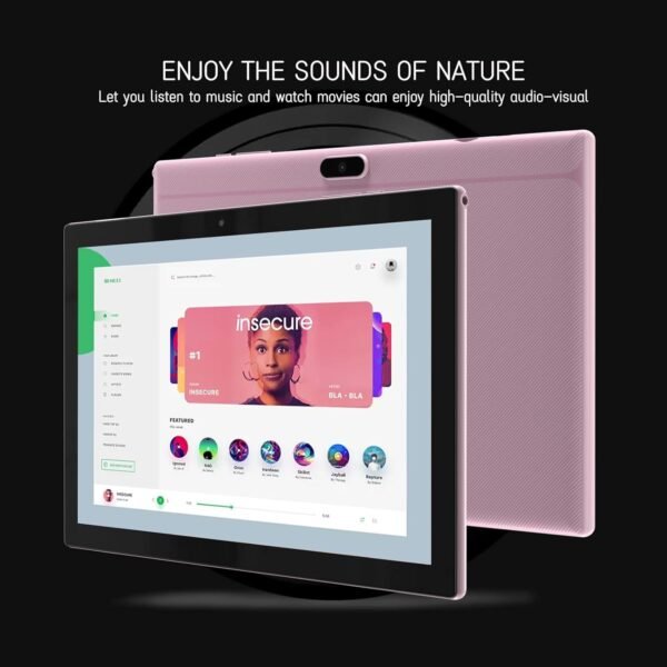 Android Tablet 10 Inch Tablet, 64Gb Storage Tablets, Android 14 Tablet, 1024Gb Expand, 8Mp Camera, Quad-Core Processor 8Gb Ram Wifi 6000Mah Battery 10.1'' Ips Hd Touch Screen...