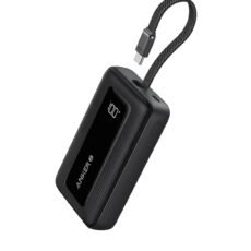 Anker Portable Charger, 10,000mAh 30W Power Bank, USB-C in and Out Fast Charging Battery Pack, Travel Essential Phone Power Bank, for iPhone 16/15/14/13/12, iPad, MacBook,...