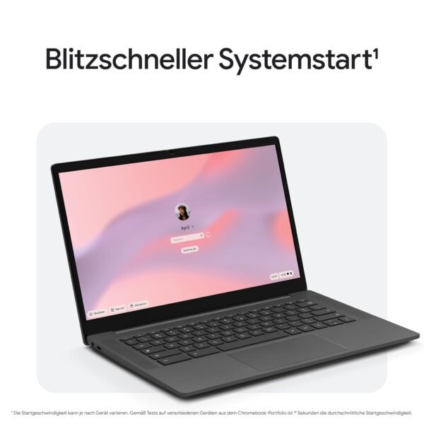 Asus Chromebook Plus Cx34 Laptop | 14 Inch Full Hd 16:9 Ips Display | Intel Core I3-1215U | 8 Gb Ram | 128Gb Ufs | Intel Uhd Graphics | Chromeos | Qwertz Keyboard | Rocky Grey