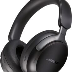 Bose QuietComfort Ultra Bluetooth Wireless Noise Cancelling Headphones for Music with Spatial Audio, Over-The-Ear Headphones with Mic, Up to 24 Hours of Battery Life, Black