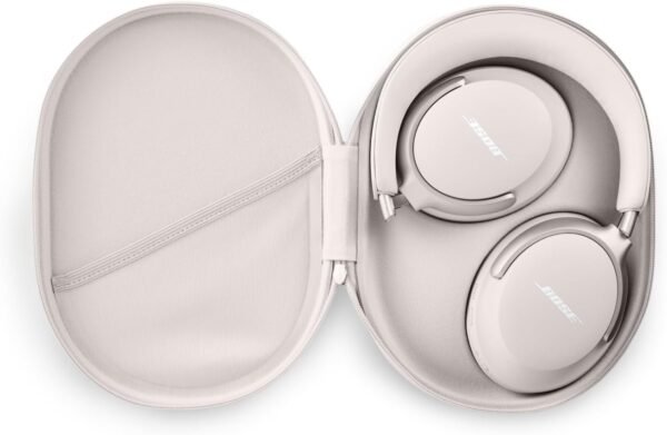 Bose Quietcomfort Ultra Bluetooth Wireless Noise Cancelling Headphones For Music With Spatial Audio, Over-The-Ear Headphones With Mic, Up To 24 Hours Of Battery Life, White Smoke