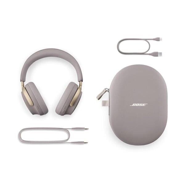 Bose Quietcomfort Ultra Bluetooth Wireless Noise Cancelling Headphones For Music With Spatial Audio, Over-The-Ear Headphones With Mic, Up To 24 Hours Of Battery Life, Sandstone...