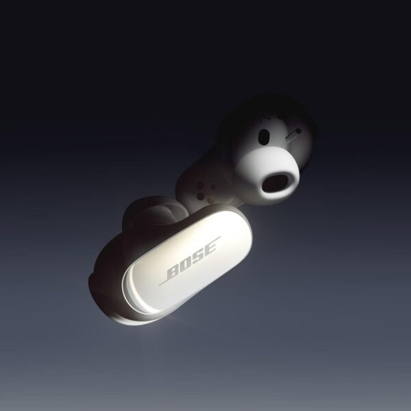 Bose Quietcomfort Ultra Wireless Noise Cancelling In-Ear Earbuds, Bluetooth Noise Cancelling Earbuds With Spatial Audio And World-Class Noise Cancellation, Black