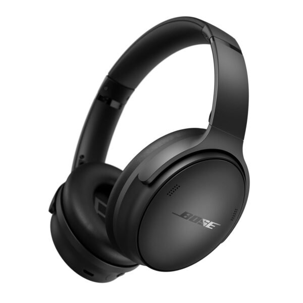 Bose Quietcomfort Wireless Noise Cancelling Headphones, Bluetooth Over Ear Headphones With Up To 24 Hours Of Battery Life, Black (Renewed)