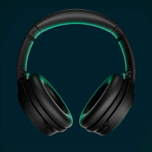 Bose Quietcomfort Wireless Noise Cancelling Headphones, Bluetooth Over Ear Headphones With Up To 24 Hours Of Battery Life, Black (Renewed)