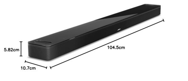 Bose Smart Ultra Soundbar With Dolby Atmos Plus Alexa, Wireless Bluetooth Ai Surround Sound System For Tv, Black
