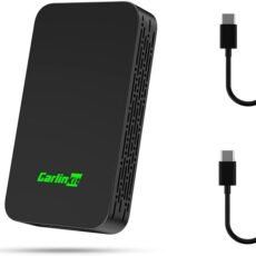 CarlinKit 5.0 Wireless CarPlay and Android Auto Adapter, Plug & Play, Auto Connection, for Cars With OEM Wired CarPlay and Android Auto