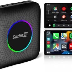CarlinKit Android 13.0 TBox LED, CarPlay AI Box, Wireless CarPlay/Android Auto Adapter, QCM6225 Chip/8 Cores/8+128GB, Supports YouTube/Netflix/Tiktok, only Suitable for Factory...