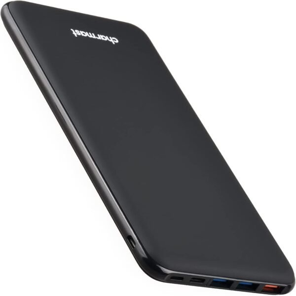 Charmast Power Bank 26800Mah 20W Pd &Amp; Qc 3.0, Slim Fast Charge Portable Charger Usb C Powerbank With 4 Output &Amp; 3 Input, Slim Battery Bank Compatible With Iphone,...