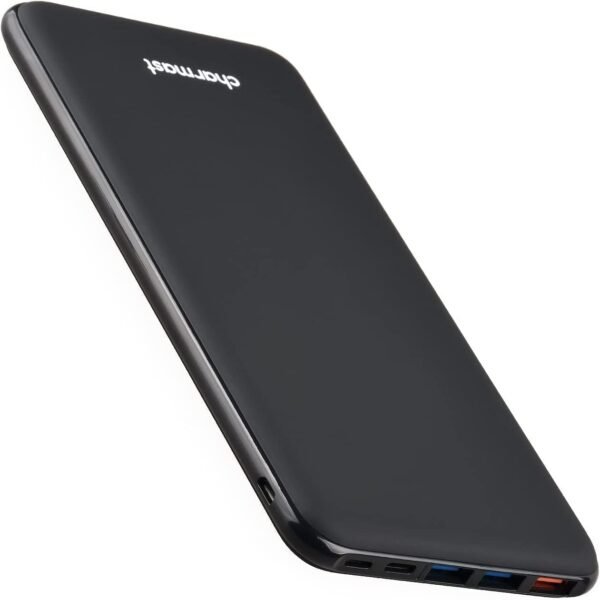 Charmast Power Bank 26800Mah 20W Pd &Amp; Qc 3.0, Slim Fast Charge Portable Charger Usb C Powerbank With 4 Output &Amp; 3 Input, Slim Battery Bank Compatible With Iphone,...