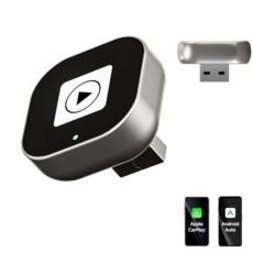 CL322 Wireless CarPlay & Android Auto Adapter – 2025 Upgrade Mini Design - Converts OEM Wired to Wireless, Plug & Play, Auto Reconnect, Compatible with iPhone 6+, Android 11+...