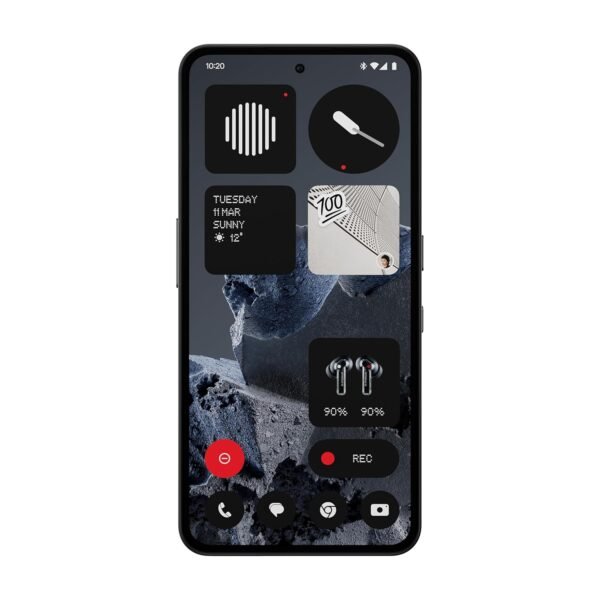 Cmf Phone 2 Pro 128Gb - 5G Smartphone With 50Mp Camera And 20X Zoom, 6.77 Inch Fhd+ Amoled Display With 120Hz, 5000Mah Battery, Nothing Os 3.2 - Black