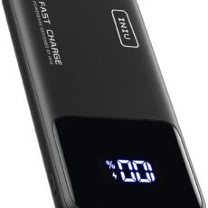 INIU 22.5W Power Bank, 10000mAh Slim USB C Portable Charger Fast Charging PD3.0 QC4.0, LED Display Battery Pack Portable for iPhone 16 15 14 13 12 Pro Max Samsung S22 Google LG...