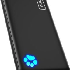INIU Power Bank, Slimmest 10000mAh USB C Portable Charger, Triple 3A High-Speed Battery Pack, Flashlight External Battery Bank for iPhone 16 15 14 13 12 11 Pro Max Samsung S22...