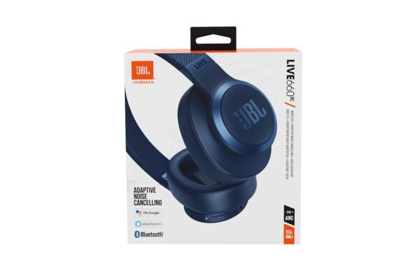Jbl Live 660Nc, Jbl Signature Sound, Keep The Noise Out, Or In. You Choose, Get Help Just By Using Your Voice, Hands-Free, Perfect Stereo Calls, Up To 50 Hours Of Battery Life...
