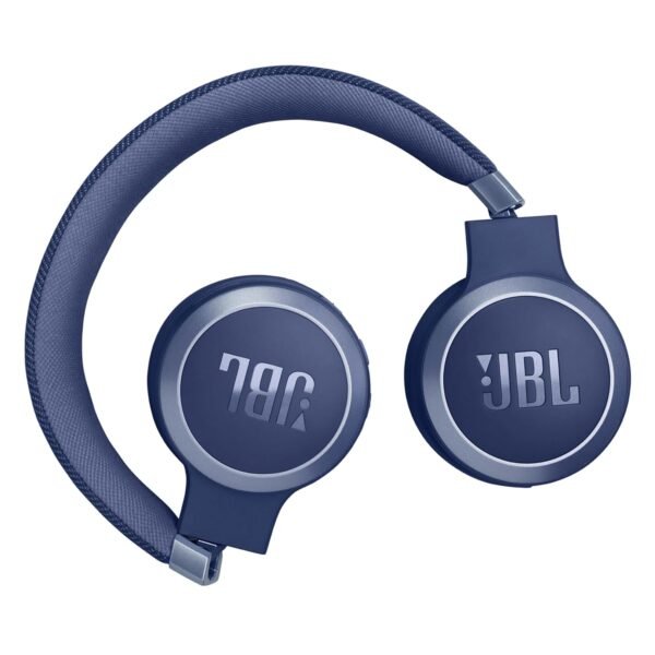 Jbl Live 670Nc, Jbl Signature Sound And Surround Sound, Bluetooth 5.3 With Le Audio Supported (*), True Adaptive Noise Cancelling With Smart Ambient, Blue