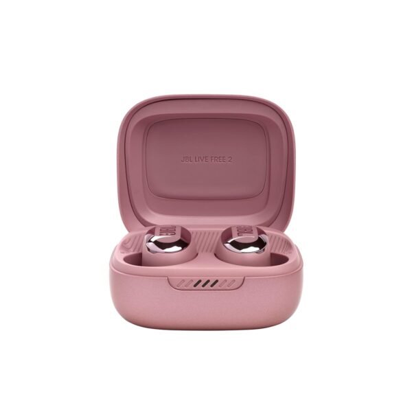 Jbl Live Free 2 Tws, Jbl Signature Sound, True Adaptive Noise Cancelling With Smart Ambient, 35 (7+28) Hours Of Playback With Wireless Charging, 6 Mics For Perfect Calls With...