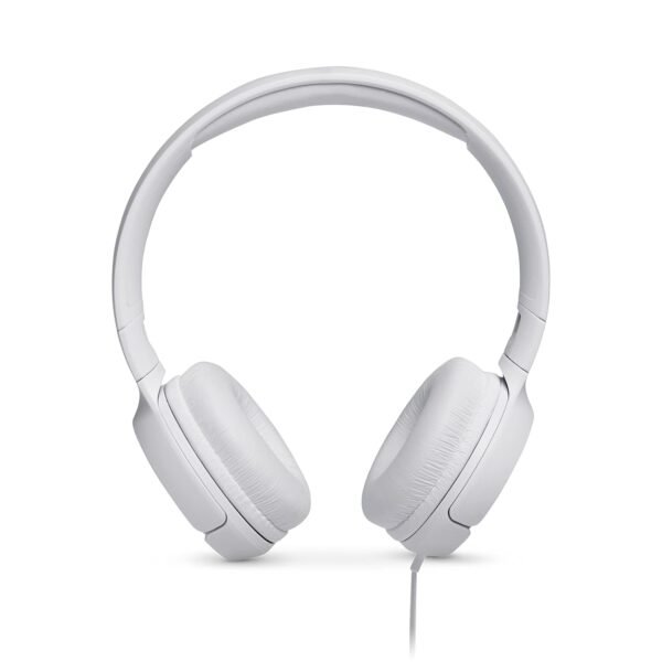 Jbl Tune 500, Jbl Pure Bass Sound, 1-Button Remote/Mic, Lightweight And Foldable Design, Tangle-Free Flat Cable, Ask Siri Or Google Now, Black