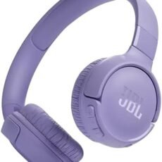 JBL Tune 520BT, JBL Pure Bass Sound, Wireless Bluetooth 5.3 Technology, Customize Your Listening Experience, Up to 57H Battery Life and Speed Charge (5mins = 3H), Purple