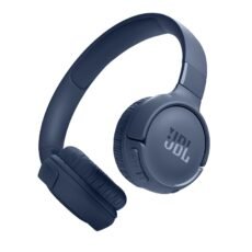 JBL Tune 520BT, JBL Pure Bass Sound, Wireless Bluetooth 5.3 Technology, Customize Your Listening Experience, Up to 57H Battery Life and Speed Charge (5mins = 3H), Blue