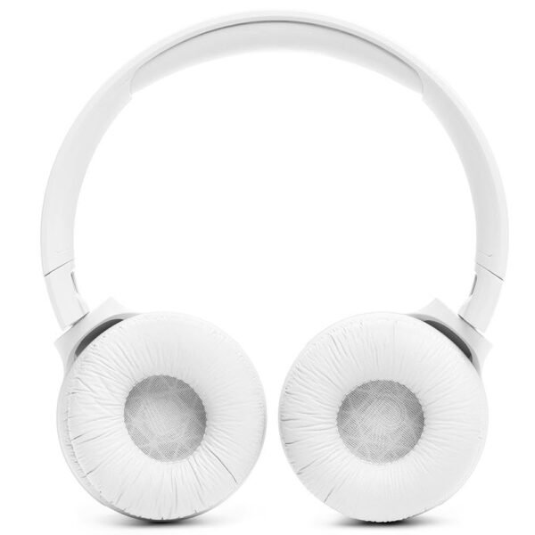 Jbl Tune 520Bt, Jbl Pure Bass Sound, Wireless Bluetooth 5.3 Technology, Customize Your Listening Experience, Up To 57H Battery Life And Speed Charge (5Mins = 3H), White
