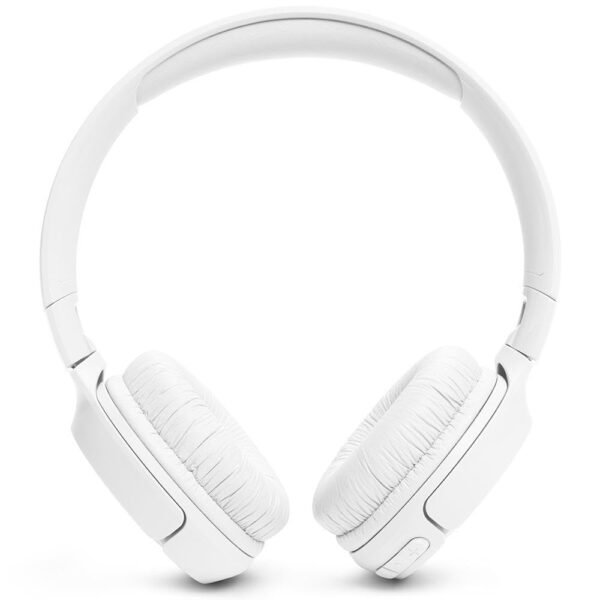 Jbl Tune 520Bt, Jbl Pure Bass Sound, Wireless Bluetooth 5.3 Technology, Customize Your Listening Experience, Up To 57H Battery Life And Speed Charge (5Mins = 3H), White