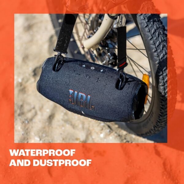 Jbl Xtreme 4, Next Level Massive Jbl Pro Sound, Up To 24 Hours Of Playtime Plus 6 Hours With Playtime Boost, Convenient Shoulder Strap, Ai Sound Boost, Waterproof And Dustproof,...