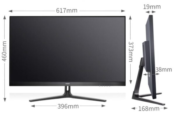 Koios K2724Ud 27 Inch 4K Uhd Monitor 60Hz Hdr Narrow Frame Desktop Pc Lcd Display Ips Panel Screen 3840 * 2160 Hdmi Dp 10 Bit