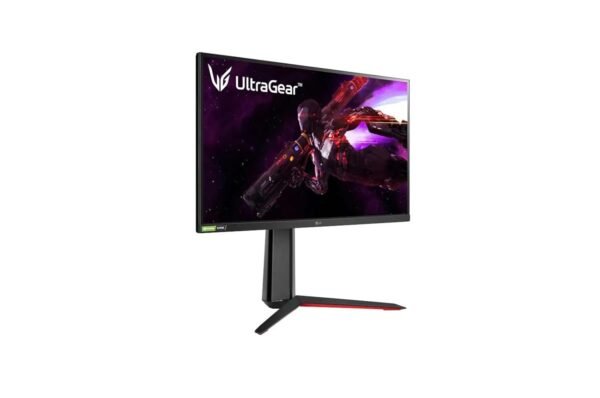 Lg 27Gp850-27 Inch Ultragear Gaming Monitor With Qhd Nano Ips Display 1Ms Gtg, 165Hz (Overclock 180Hz), Vesa Hdr 400, Nvidia G-Sync Compatible, Amd Freesync Premium
