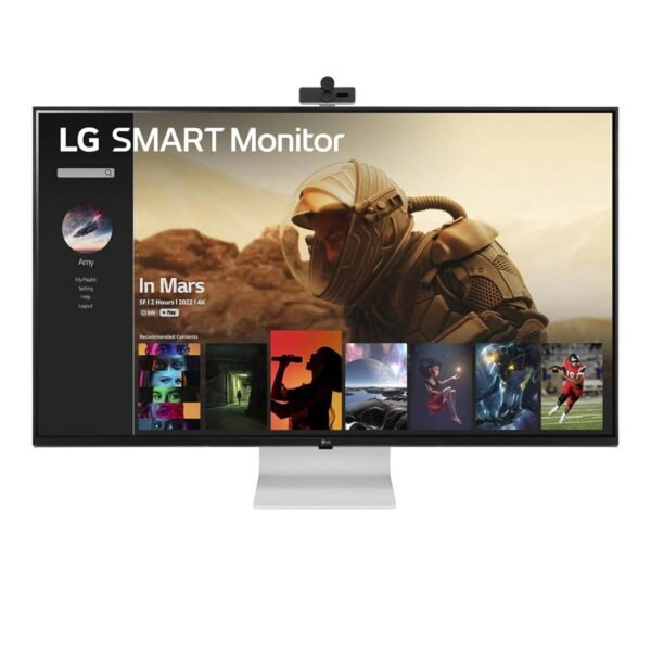 Lg 27Up850K-W 27&Quot; Uhd 4K Ips Monitor, Vesa Displayhdr™ 400, Dci-P3 95% (Typ.), Usb Type-C, Amd Freesync, Adjustable Stand
