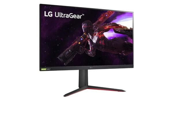 Lg 32Gp850-31.5 Inch Ultragear Gaming Monitor With Qhd Nano Ips Display 1Ms Gtg, 165Hz (Overclock 180Hz), Hdr 10, Nvidia G-Sync Compatible, Amd Freesync Premium Pro