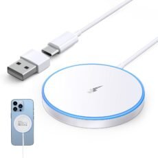 Magnetic Wireless Charger 15w Mag-Safe Charger for iPhone 16 Pro Max/16 Pro/16/16 Plus/15/14/13/12 Series AirPods 3/2/Pro/Pro 2 LED Magnet Charging Pad Induction Chargers with...