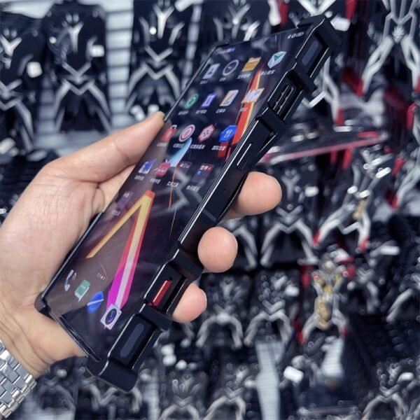 Metal Case For Nubia Redmagic 10 Pro, Cover For Red Magic 10 Pro+ Cellphone, Border Mobile Phone Shell, Bracket -Silvery