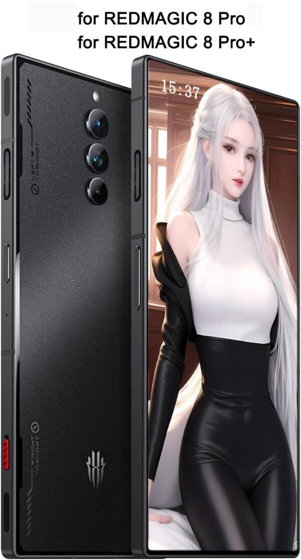 Metal Case For Nubia Redmagic 10 Pro, Cover For Red Magic 10 Pro+ Cellphone, Border Mobile Phone Shell, Bracket -Silvery
