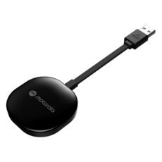 Motorola Ma1 Wireless Android Auto Car Adapter – Easy Setup, Instant Connection, USB Plug-in with Secure Gel Pad