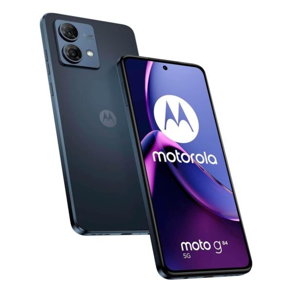 Motorola Moto G84 5G (8Gb Ram, 256Gb Storage) | 50Mp Dual Camera | 6.5&Quot; P-Oled 120Hz Display | 5000Mah Battery | Ip54 Dust/Splash Resistant (Midnight Blue)
