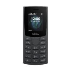 Nokia 105 2G Edition 2023 (Dual SIM, 1.77 Inch Display, 1000 mAh Battery, 32 MB, 3.5 mm Headphone Jack, FM Radio) Charcoal