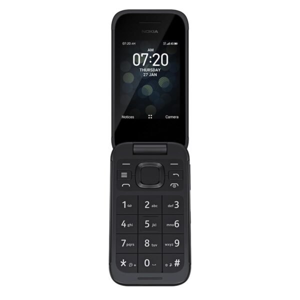 Nokia 2780 Flip | Unlocked | Universally Compatible With All Mobile Carriers | Black