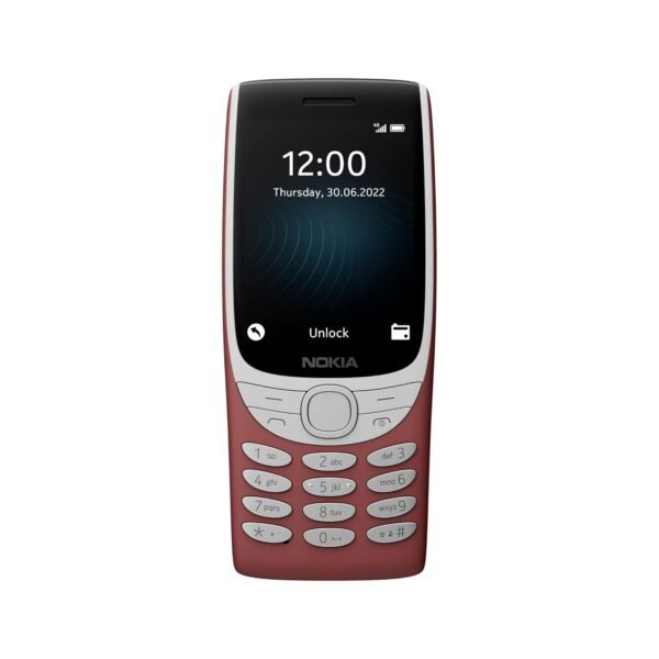 Nokia 8210 4G Feature Phone (Red)