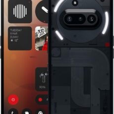 Nothing Phone (3a) 128GB - Smartphone with 32MP Front Camera, 30x Ultra Zoom, 50W Fast Charge and 6.77", 120Hz AMOLED Screen - Black