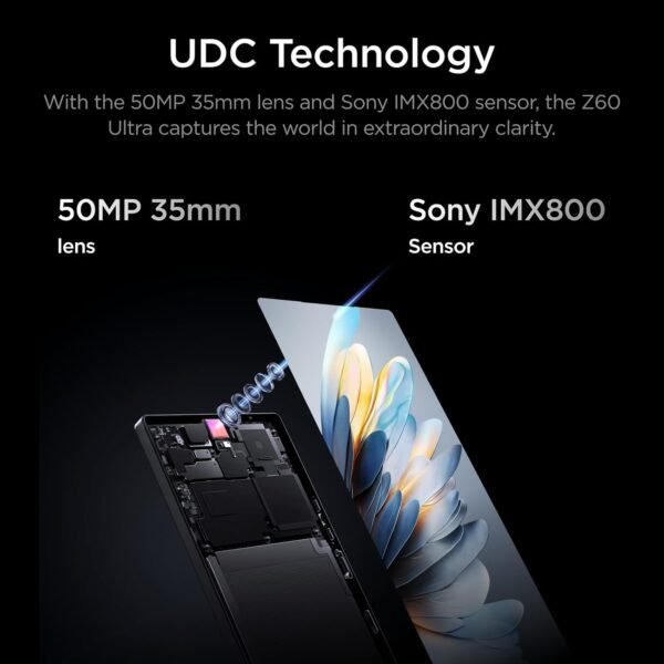 Nubia Z60 Ultra 5G Unlocked Cellphone - Android Smartphone With Udc Tech, Snapdragon 8 Gen 3 Chips, 50Mp Triple Camera, 120Hz 6.8&Quot; Amoled Display, 6000Mah Battery, 80W Fast...