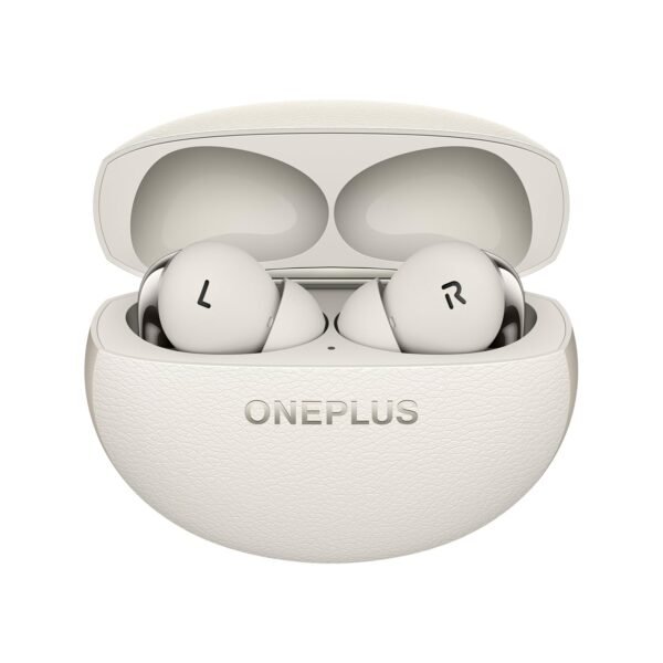 Oneplus Buds Pro 3 Bluetooth Tws In-Ear Buds - Dual Drivers, Dual Dacs, Dynaudio Eqs, Up To 50Db Adaptive Noise Cancellation, Up To 43Hrs Battery - Lunar Radiance