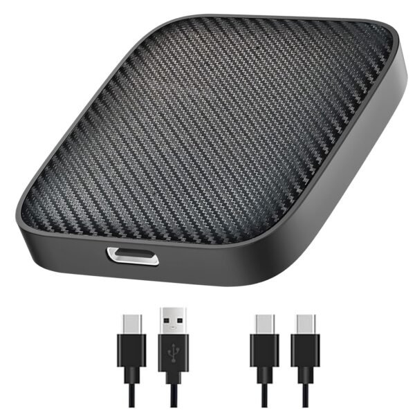 Oolong 2025 Upgrade Wireless Carplay Adapter For Iphone &Amp; Android Auto - 5.8Ghz Low Latency, Plug &Amp; Play Car Projection Box, Oem Wired To Wireless Converter, Universal...