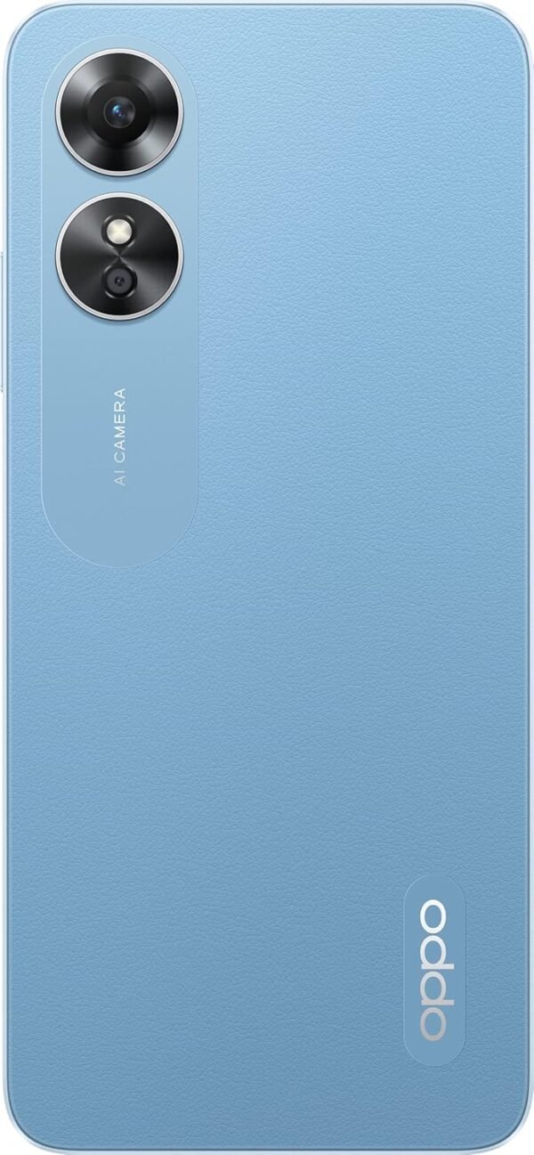 Oppo A17 Smartphone, 64Gb, Lake Blue