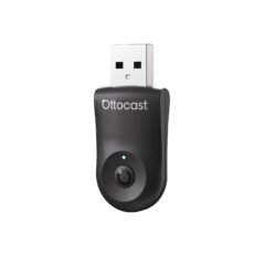OTTOCAST Mini 2in1 Wireless Carplay Adapter for Apple iPhone with GPS Passthrough, Android Auto Car Adapter, Plug & Play, Convert Wired to Wireless Car Play Dongle to USB&...
