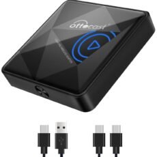 OTTOCAST U2Air Pro Wireless CarPlay Adapter for iPhone - 2025 Newest Version Wired to Wireless CarPlay Dongle - Dual-band WiFi, Low Latency, Online Update, Plug Play for Factory...
